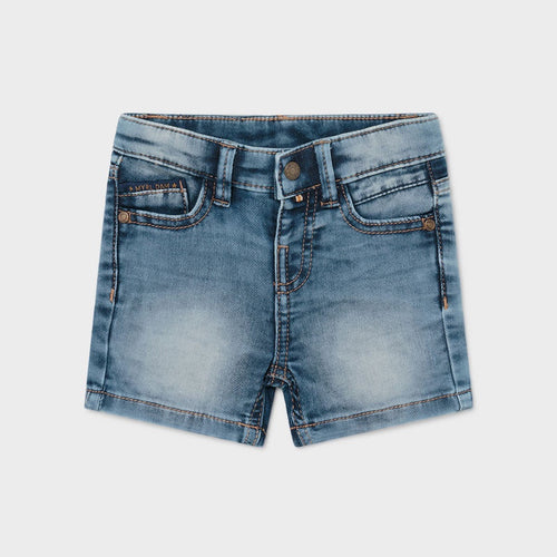 Soft Washed Denim Bermuda