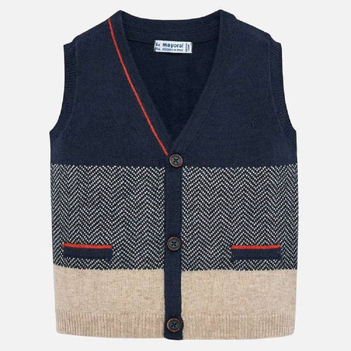 Colorblock Sweater Vest