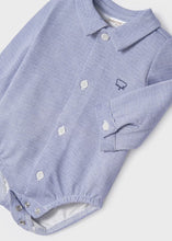 Load image into Gallery viewer, L/S Button Down Onesie