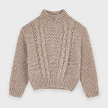 Load image into Gallery viewer, Mockneck Shimmer Sweater