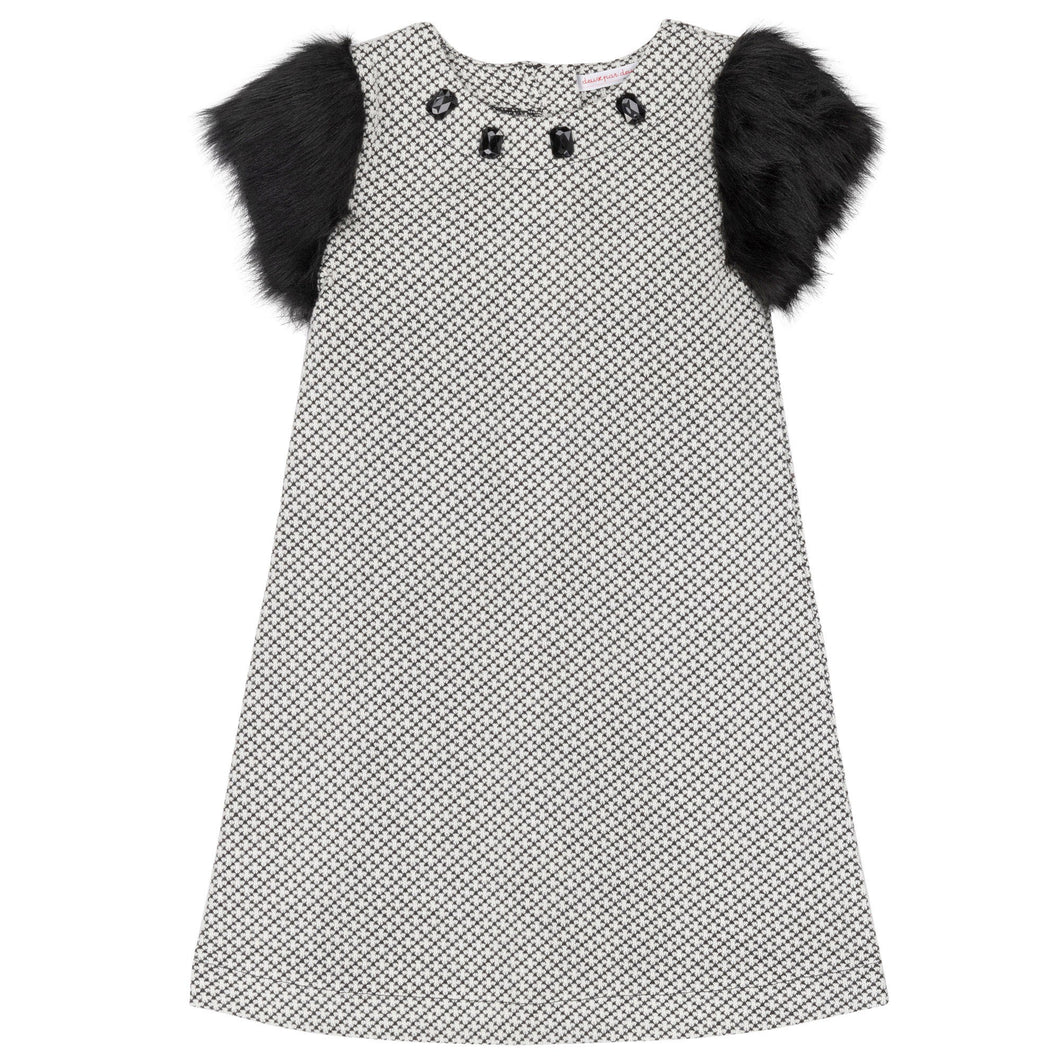 Anastasia Faux Fur Dress