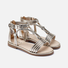 Load image into Gallery viewer, Leatherette Sandals
