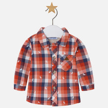 Load image into Gallery viewer, Reindeer Printed Check Shirt