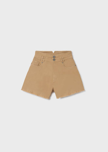 Frayed Twill Short