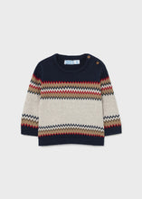 Load image into Gallery viewer, Zig Zag Jacquard Sweater
