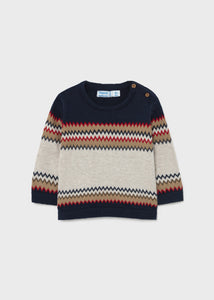 Zig Zag Jacquard Sweater