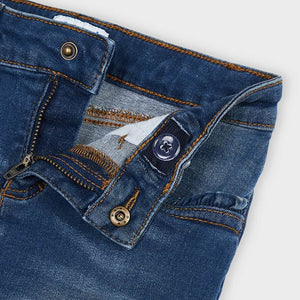 Ruffle Detail Skinny Jean