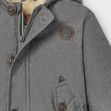 Load image into Gallery viewer, Heathered Parka Coat