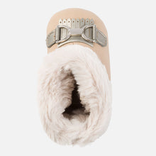 Load image into Gallery viewer, Nude Fur Cuff Bootie