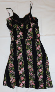 Hi Lo Floral Cutout Detail Dress