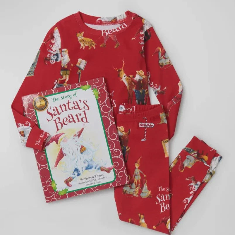 The Story of Santa's Beard Pajama Set